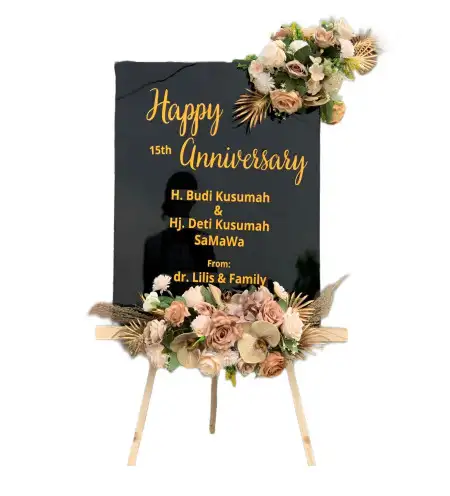 Papan Bunga Akrilik Ciparay